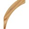 Ekena Millwork 4"W x 12"D x 16"H Thorton Rough Sawn Knee Brace, Western Red Cedar BRC04X12X16THR00RWR - alternate 2